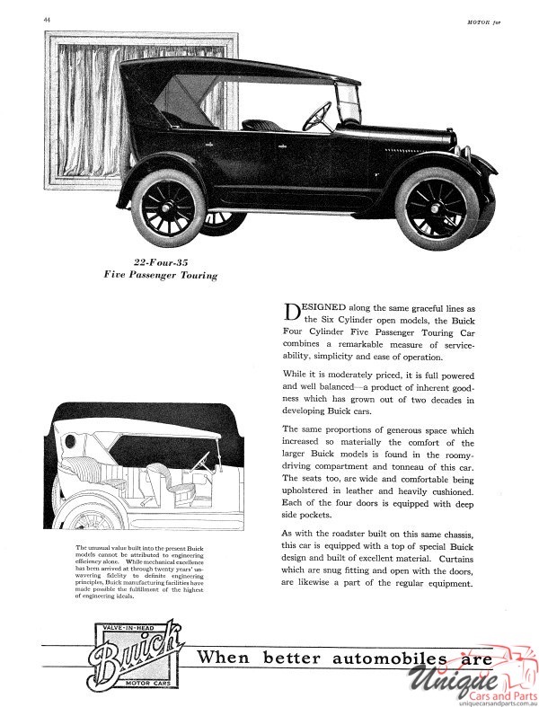 1922 Buick Prestige Brochure Page 9